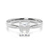 MJ-135 Classic 925 Sterling Silver Moissanite Ring stylish jewelry Anniversary Ring