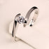 MJ-109 Classic 925 Sterling Silver Moissanite Ring stylish jewelry Anniversary Ring