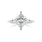 MJ-102 Original Moissanite Princes Cut Diamond Ring