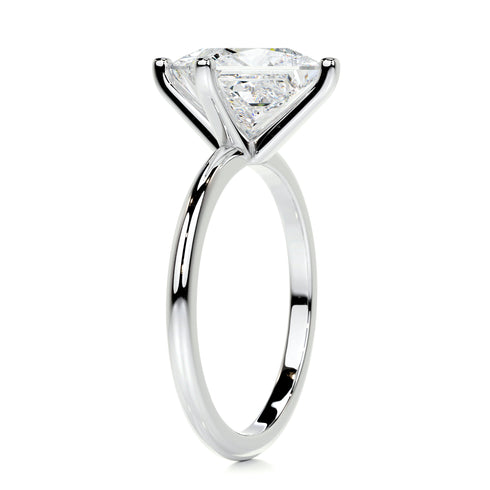 MJ-102 Original Moissanite Princes Cut Diamond Ring