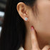 MJ-65 D Color Moissanite Lab Diamond Stud Earring For Women 925 Sterling Silver Wedding Engagement Ear Studs Jewelry