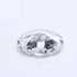 100% Real Moissanite VVS VS Clarity Certified VVS VS Oval Cut Lab Grown Diamond Use for Fine Jewelry