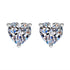 MJ-Classic Fine Heart Shape Moissanite Jewelry Sets for Women for Engagement & Anniversary Valentine's Day Gifts for Girlfriends
