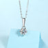 MJ-36 Sterling 100% 925 Silver Wedding Party Fine Jewelry Gift Pendant
