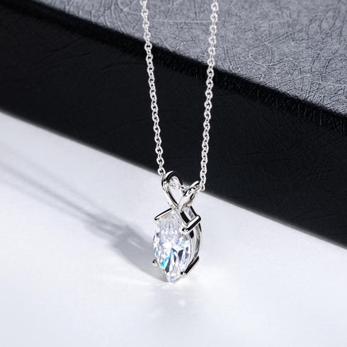 MJ-45 Sterling 100% 925 Silver Wedding Party Fine Jewelry Gift Pendant