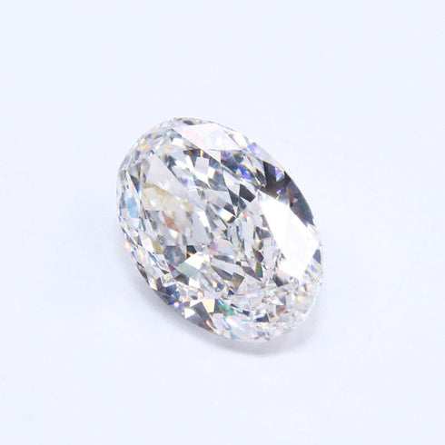100% Real Moissanite VVS VS Clarity Certified VVS VS Oval Cut Lab Grown Diamond Use for Fine Jewelry