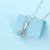 MJ-36 Sterling 100% 925 Silver Wedding Party Fine Jewelry Gift Pendant
