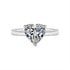 MJ-Classic Fine Heart Shape Moissanite Jewelry Sets for Women for Engagement & Anniversary Valentine's Day Gifts for Girlfriends