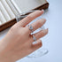 MJ-Classic Fine Heart Shape Moissanite Jewelry Sets for Women for Engagement & Anniversary Valentine's Day Gifts for Girlfriends