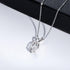 MJ-45 Sterling 100% 925 Silver Wedding Party Fine Jewelry Gift Pendant