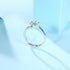 MJ-139 Classic 925 Sterling Silver Moissanite Ring stylish jewelry Anniversary Ring