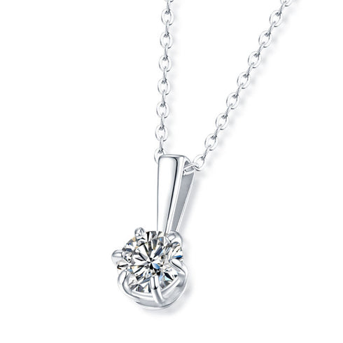 MJ-36 Sterling 100% 925 Silver Wedding Party Fine Jewelry Gift Pendant