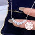 MJ-10 Original Moissanite Solitaire Pendant Necklace in Pure 925 Silver