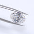 100% Real Moissanite VVS VS Clarity Certified VVS VS Oval Cut Lab Grown Diamond Use for Fine Jewelry