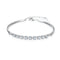Diamond Real Moissanite Bracelet Bangle 925 Sterling Silver Platinum Plated High Quality Women Wedding Luxury Fine Jewelry