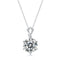 MJ-31 Sterling 100% 925 Silver Wedding Party Fine Jewelry Gift Pendant