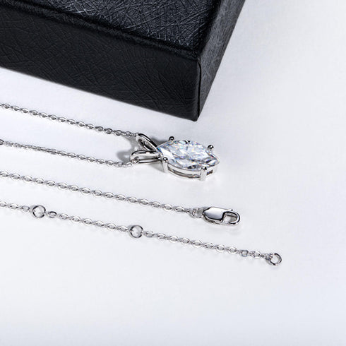 MJ-45 Sterling 100% 925 Silver Wedding Party Fine Jewelry Gift Pendant