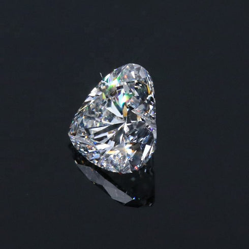 100% Real Moissanite VVS VS Clarity D Color Heart Cut Lab Grown Diamond Tester with GRA Report