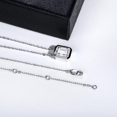 MJ-43 Sterling 100% 925 Silver Wedding Party Fine Jewelry Gift Pendant
