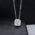 MJ-43 Sterling 100% 925 Silver Wedding Party Fine Jewelry Gift Pendant