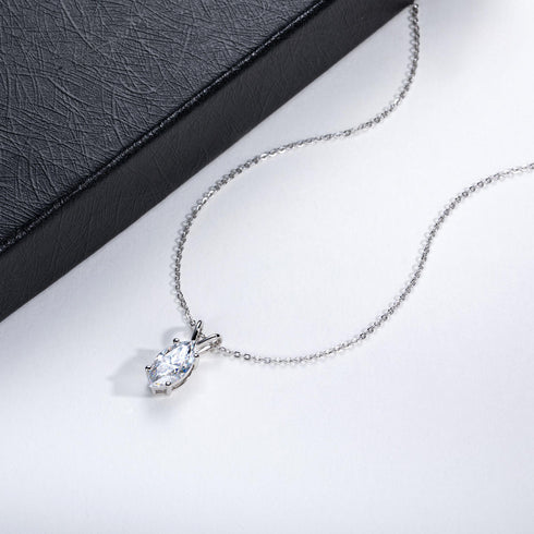 MJ-45 Sterling 100% 925 Silver Wedding Party Fine Jewelry Gift Pendant