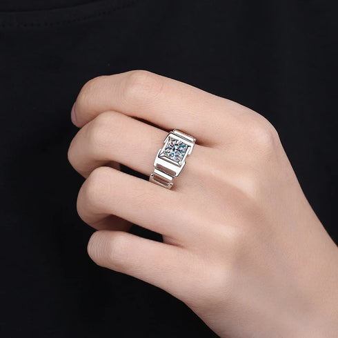 MJ-256 Original Moissanite Diamond Ring