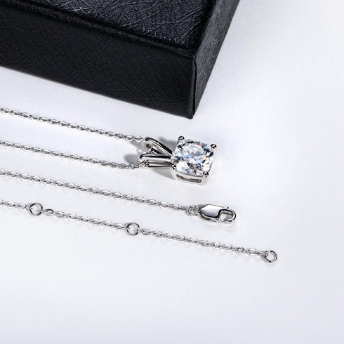 MJ-44 Sterling 100% 925 Silver Wedding Party Fine Jewelry Gift Pendant