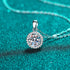 MJ-32 Sterling 100% 925 Silver Wedding Party Fine Jewelry Gift Pendant