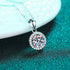MJ-32 Sterling 100% 925 Silver Wedding Party Fine Jewelry Gift Pendant
