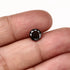 100% Real Moissanite Top Quality Round Brilliant Cut Black Diamond For Engagement Ring