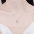 MJ-32 Sterling 100% 925 Silver Wedding Party Fine Jewelry Gift Pendant