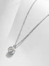 MJ-33 Sterling 100% 925 Silver Wedding Party Fine Jewelry Gift Pendant