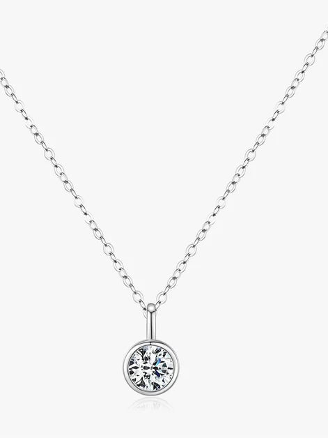 MJ-33 Sterling 100% 925 Silver Wedding Party Fine Jewelry Gift Pendant