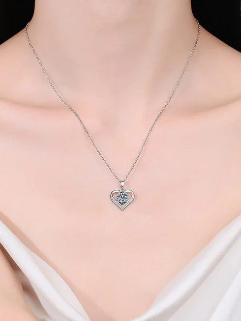 MJ-28 Sterling 100% 925 Silver Wedding Party Fine Jewelry Gift Pendant