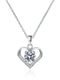 MJ-28 Sterling 100% 925 Silver Wedding Party Fine Jewelry Gift Pendant