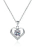 MJ-28 Sterling 100% 925 Silver Wedding Party Fine Jewelry Gift Pendant