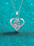 MJ-28 Sterling 100% 925 Silver Wedding Party Fine Jewelry Gift Pendant