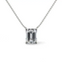 MJ-14 Sterling 100% 925 Silver Wedding Party Fine Jewelry Gift Pendant