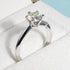 MJ-103 Classic 925 Sterling Silver Moissanite Ring stylish jewelry Anniversary Ring