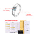 MJ-202 Carat D Color Moissanite Wedding Band Men Ring 925 Sterling Silver Engagement Rings For Man With GRA Certificate Gift