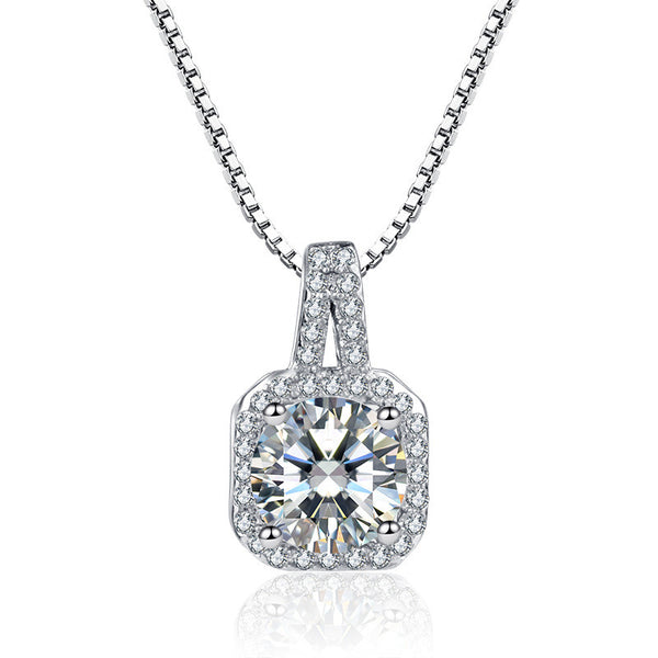 MJ-26 Sterling 100% 925 Silver Wedding Party Fine Jewelry Gift Pendant