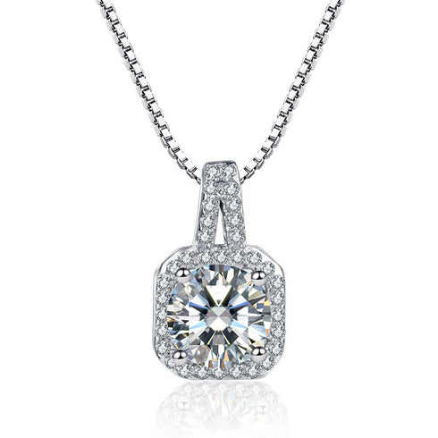 MJ-26 Sterling 100% 925 Silver Wedding Party Fine Jewelry Gift Pendant