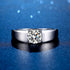MJ-202 Carat D Color Moissanite Wedding Band Men Ring 925 Sterling Silver Engagement Rings For Man With GRA Certificate Gift