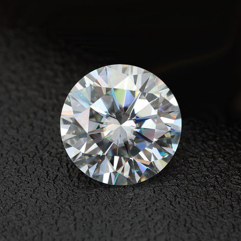 100% Real Moissanite Stone with Certificate D Color 0.5 carat to 10 carat Lab Diamonds Pass Tester with GRA Report