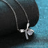 MJ-35 Sterling 100% 925 Silver Wedding Party Fine Jewelry Gift Pendant