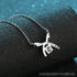 MJ-35 Sterling 100% 925 Silver Wedding Party Fine Jewelry Gift Pendant