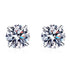 MJ-63 D Color Moissanite Lab Diamond Stud Earring For Women 925 Sterling Silver Wedding Engagement Ear Studs Jewelry