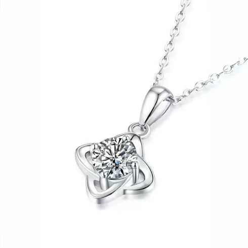 MJ-27 Sterling 100% 925 Silver Wedding Party Fine Jewelry Gift Pendant