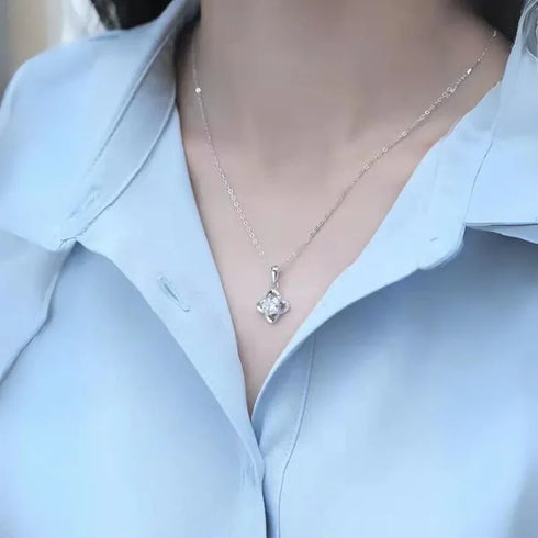 MJ-27 Sterling 100% 925 Silver Wedding Party Fine Jewelry Gift Pendant