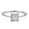MJ-138 Classic 925 Sterling Silver Moissanite Ring stylish jewelry Anniversary Ring